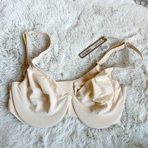 Skims Smoothing Intimates Full Coverage Bra Sand 32D NEW